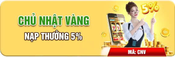 nạp thưởng 5%