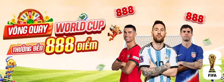 vòng quay world cup 789bet